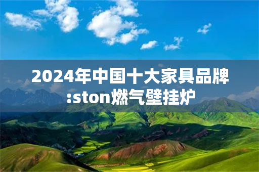2024年中国十大家具品牌:ston燃气壁挂炉